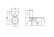 картинка 1.WH50.1.741 КАСПЕР Унитаз-компакт прям (стандарт: 1-реж., полипропилен, пл. крепеж) от магазина Сантехстрой