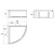картинка EMCO ROUND Полка с бортиком 175х175 мм., угловая, настенная, цвет хром/белый от магазина Сантехстрой