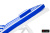 картинка BlackFox, Россия Матрац 710*570/1130*570мм с вертикальной подушкой (бело-синий) Premium от магазина Сантехстрой