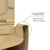 картинка Унитаз BERGES подвесной EGO XL матовый кашемир Rimless 54 см, сиденье EGO XL Slim SO матовый кашемир, микролифт , быстросъем от магазина Сантехстрой