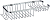 картинка Полка решетка прямая одинарная Savol (S-002817) от магазина Сантехстрой
