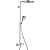 картинка HG Raindance Select S Душевая система Showerpipe: верх.душ 240 2jet, ручн.душ, шланг, термостат, цвет: хром от магазина Сантехстрой