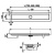 картинка TECE Комплект TECElinus для монтажа дренажного канала 700мм с основой для плитки &amp;quot;tile&amp;quot; и панелью &amp;quot;steel&amp;quot; 2 в 1 от магазина Сантехстрой