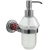 картинка Дозатор для жидкого мыла Boheme Murano 10912-R-CR Хром Рубиновый от магазина Сантехстрой