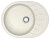 картинка Кухонная мойка AZARIO Light 575х440х215) искусственный мрамор, цвет Хлопок (CS00079921) от магазина Сантехстрой