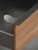 картинка Тумба под раковину подвесная SANCOS Delta 995х445х500, c двумя ящиками оснащенными доводчиками, правая, дуб красн от магазина Сантехстрой