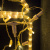 картинка Гирлянда светодиодная Бахрома (Айсикл),  4,8х0,6м,  176 LED ЗОЛОТОЙ,  прозрачный ПВХ,  IP65, постоянное свечение,  230В NEON-NIGHT (шнур питания в комплекте) от магазина Сантехстрой