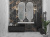 картинка Тумба Boheme Armadi Art Flat Vallessi Uno-S 140 897-140-A glossy подвесная Антрацит глянец от магазина Сантехстрой