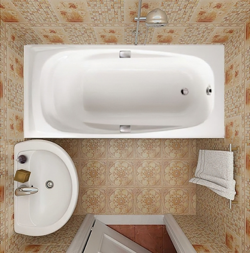 картинка Чугунная ванна Jacob Delafon Repos 180х85 E2904-00 (без отверстий для ручек) от магазина Сантехстрой