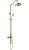 картинка Термостатическая душевая система AQUATEK КЛАССИК, с изливом 220мм, полир. золото AQ2543PG от магазина Сантехстрой