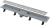 картинка Душевой лоток Alcadrain Simple с решеткой, хром (APZ10-850M) от магазина Сантехстрой