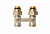 картинка Узел подключения радиатора H-образный Arrowhead Element прямой 3/4"Н - 1/2"В от магазина Сантехстрой