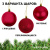 картинка Набор ёлочных шаров Winter Glade, пластик, 8 см, 12 шт, красный микс от магазина Сантехстрой
