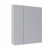 картинка Шкаф зеркальный Lemark UNIVERSAL 70х80см 2-х дверный, цвет корпуса: Белый глянец от магазина Сантехстрой