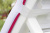 картинка BlackFox, Россия Матрац 710*570/1130*570мм с вертикальной подушкой (бело-красный) Premium от магазина Сантехстрой