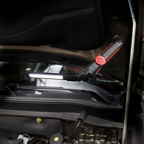 картинка Фонарь автомобильный с регулировкой яркости,  поворотным магнитом,  индикатором зарядки и встроенным аккумулятором,  USB кабель в комплекте REXANT от магазина Сантехстрой