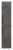 картинка Шкаф-пенал Misty Rock-35 35х165 см, подвесной, правый, бетон темно-серый от магазина Сантехстрой
