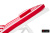 картинка BlackFox, Россия Матрац 710*570/1130*570мм с вертикальной подушкой (бело-красный) Premium от магазина Сантехстрой