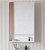 картинка 1A252102SD010 Зеркальный шкаф Сканди 55 Белый от магазина Сантехстрой