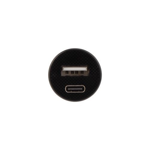 картинка Автозарядка в прикуриватель REXANT АЗУ USB-A+USB-C,  2.4 A черная от магазина Сантехстрой