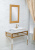 картинка Консоль под раковину Boheme Armadi Art Vogue 100 890-G Золото Белая от магазина Сантехстрой