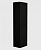 картинка PLATINO Шкаф подвесной с двумя распашными дверцами, Черный матовый , 400x300x1500, AM-Platino-1500-2A-SO-NM от магазина Сантехстрой