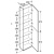 картинка Шкаф - колонна Roca Ona 1750 подвесная, бежево-серый матовый (A857635510) от магазина Сантехстрой