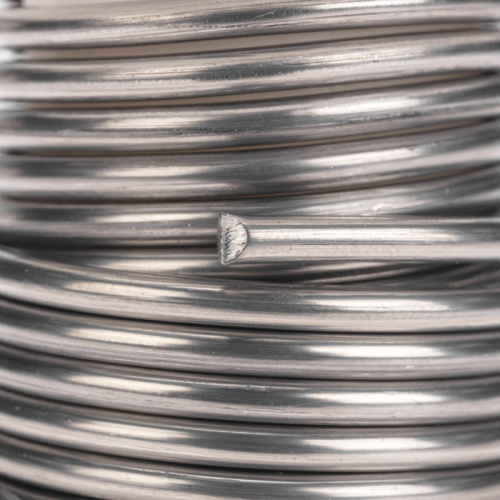 картинка Припой с канифолью ПОС-61, 100г,  Ø3мм,  (олово 61%,  свинец 39%),  катушка REXANT от магазина Сантехстрой
