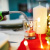 картинка Бытовая газовая пьезозажигалка с классическим пламенем многоразовая (1 шт. ) зеленая СК-302W с гибким стержнем СОКОЛ от магазина Сантехстрой