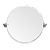 картинка TW Harmony 023, вращающееся зеркало круглое 69*8*h60, цвет держателя: хром от магазина Сантехстрой
