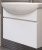 картинка Тумба под раковину подвесная VIGO Wing tp.WIN.BAL.70.1Y белая, 70 см от магазина Сантехстрой