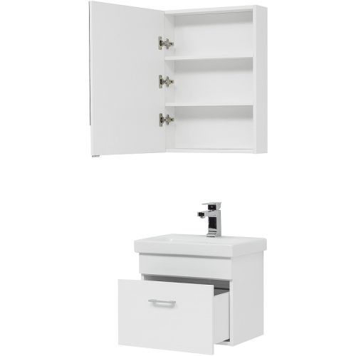 картинка Комплект мебели Aquanet для ванной 254063 Белый от магазина Сантехстрой