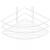 картинка Полка корзина Fixsen FX-710W-1 угловая Белая от магазина Сантехстрой