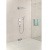 картинка Верхний душ Hansgrohe Rainmarket Select 580 3jet 24001600 черный, хром от магазина Сантехстрой